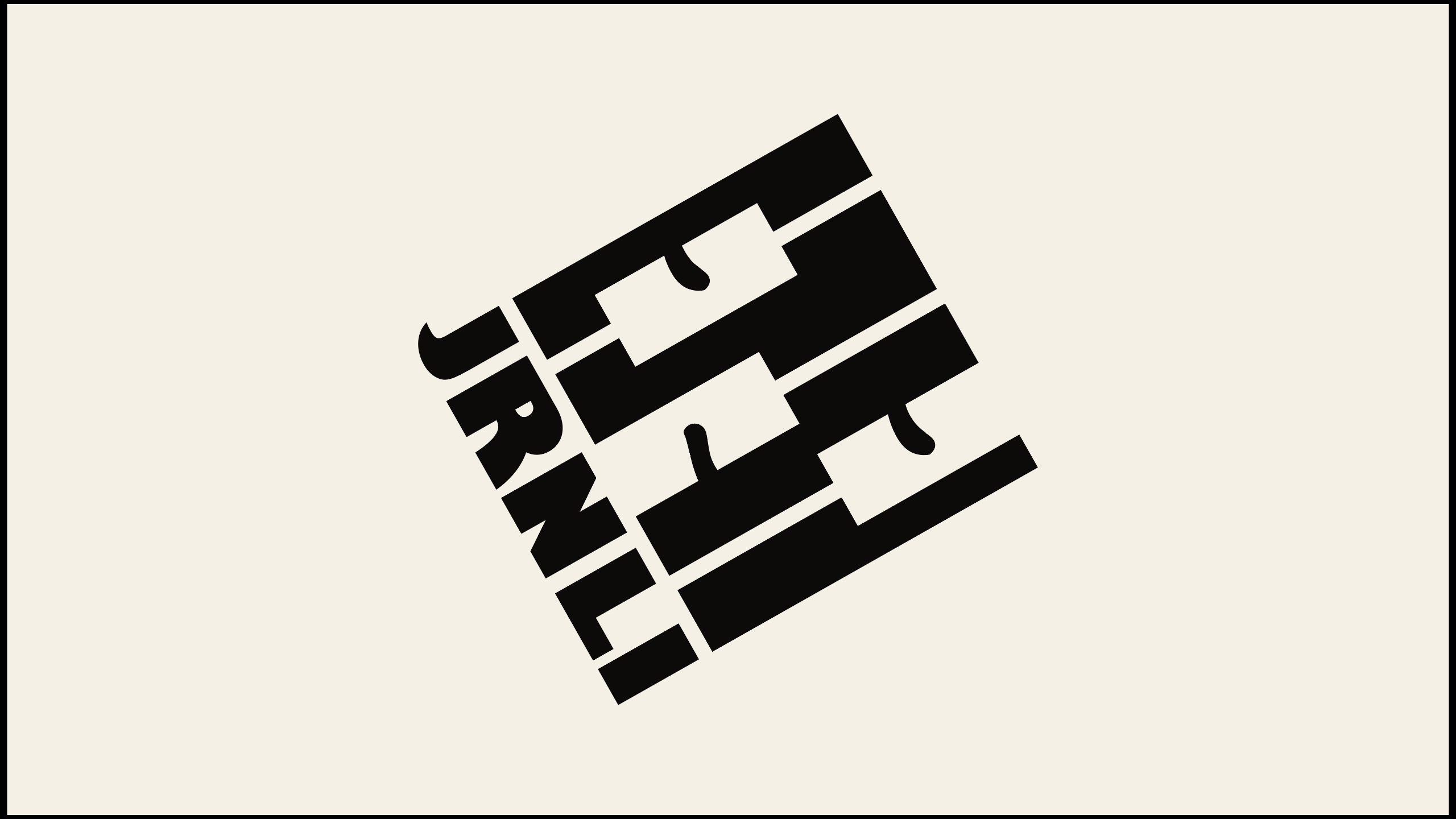 Image of brand logo incorrectly rotated